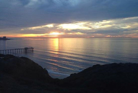 Bluff on La Jolla Shores