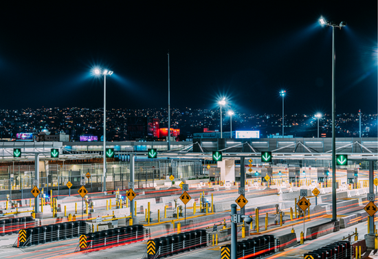 Vehicular Point of Entry at the U.S. Mexico Border