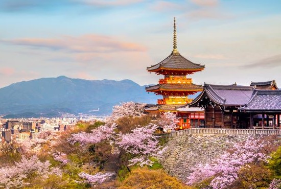 image of temple in Kyoto
